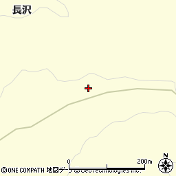 青森県青森市浪岡大字相沢長沢226-6周辺の地図