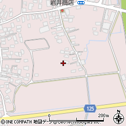 青森県弘前市小友神原127周辺の地図