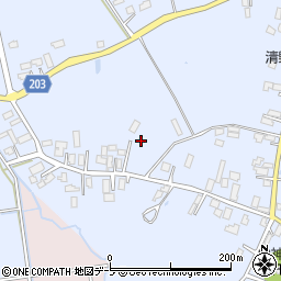 青森県青森市浪岡大字樽沢周辺の地図