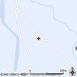 青森県西津軽郡鰺ヶ沢町芦萢町尾上崎8周辺の地図