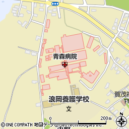 東京スター銀行国立病院機構青森病院 ＡＴＭ周辺の地図