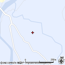 青森県西津軽郡鰺ヶ沢町芦萢町尾上崎周辺の地図