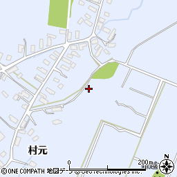 青森県青森市浪岡大字北中野村元20-1周辺の地図