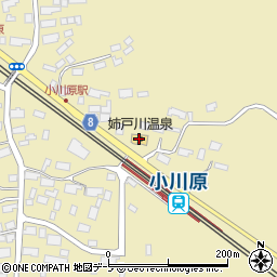 姉戸川温泉周辺の地図