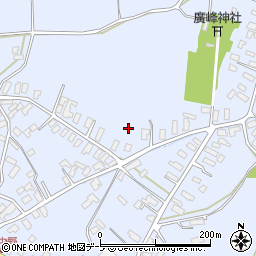 青森県青森市浪岡大字北中野周辺の地図