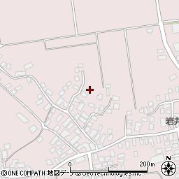 青森県弘前市小友周辺の地図