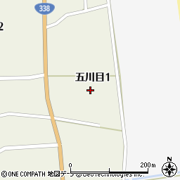 青森県三沢市五川目1丁目211周辺の地図