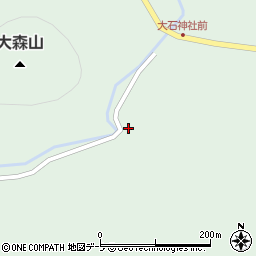 青森県弘前市大森勝山205周辺の地図
