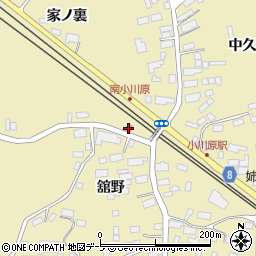 小川原郵便局周辺の地図