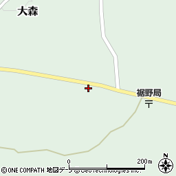 青森県弘前市大森勝山46周辺の地図