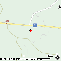 青森県弘前市大森勝山57周辺の地図