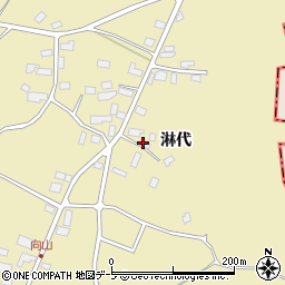 青森県上北郡東北町大浦淋代59-3周辺の地図