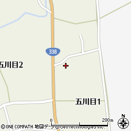 青森県三沢市五川目1丁目225周辺の地図