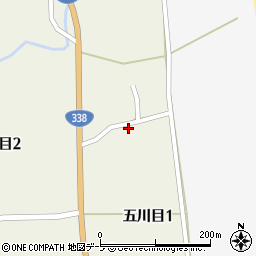 青森県三沢市五川目1丁目228周辺の地図