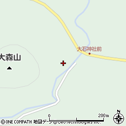 青森県弘前市大森勝山185周辺の地図