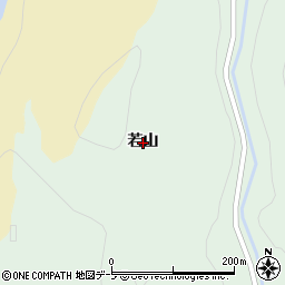 青森県鰺ヶ沢町（西津軽郡）深谷町（若山）周辺の地図