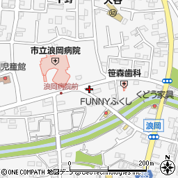 青森県青森市浪岡大字浪岡平野190周辺の地図