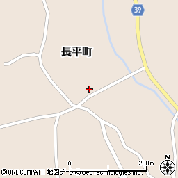 青森県西津軽郡鰺ヶ沢町長平町乙音羽山35-3周辺の地図
