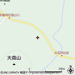 青森県弘前市大森勝山276周辺の地図