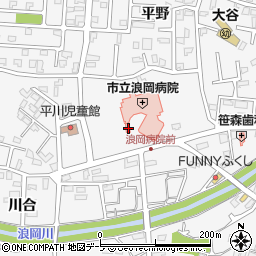 青森県青森市浪岡大字浪岡平野180周辺の地図