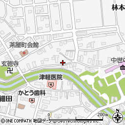 青森県青森市浪岡大字浪岡林本110-1周辺の地図