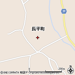 青森県西津軽郡鰺ヶ沢町長平町乙音羽山20-2周辺の地図