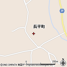 青森県西津軽郡鰺ヶ沢町長平町乙音羽山20-1周辺の地図