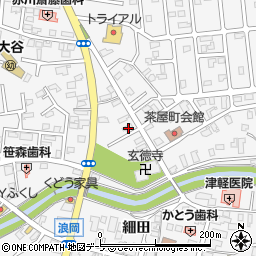 青森県青森市浪岡大字浪岡平野11周辺の地図