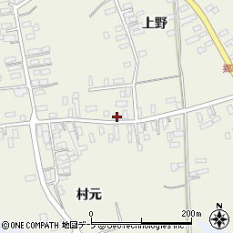 青森県青森市浪岡大字郷山前上野20周辺の地図
