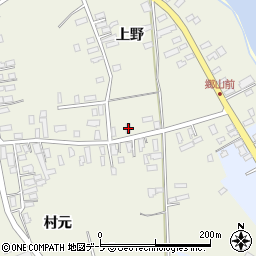 青森県青森市浪岡大字郷山前上野24-1周辺の地図