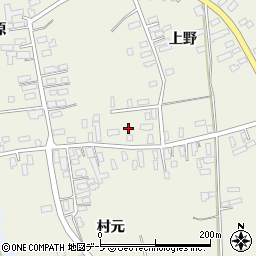 青森県青森市浪岡大字郷山前上野19周辺の地図