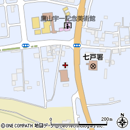 ローソン七戸町店周辺の地図