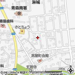 青森県青森市浪岡大字浪岡（林本）周辺の地図