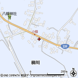 青森県北津軽郡板柳町小幡柳川80-2周辺の地図