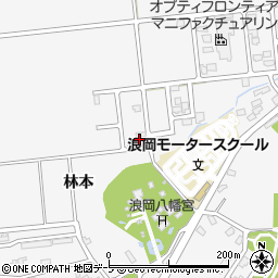 青森県青森市浪岡大字浪岡林本93-1周辺の地図