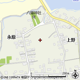 青森県青森市浪岡大字郷山前上野周辺の地図