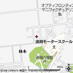 青森県青森市浪岡大字浪岡林本93-17周辺の地図