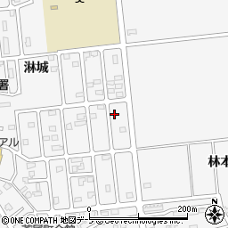 青森県青森市浪岡大字浪岡林本145-40周辺の地図