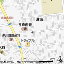 青森県青森市浪岡大字浪岡林本151-33周辺の地図