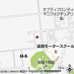 青森県青森市浪岡大字浪岡林本93-15周辺の地図