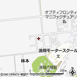 青森県青森市浪岡大字浪岡林本93-10周辺の地図