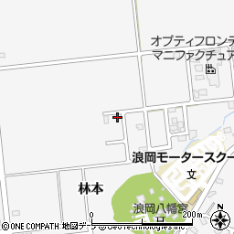 青森県青森市浪岡大字浪岡林本93-30周辺の地図