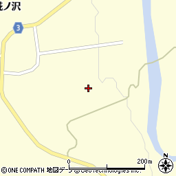 青森県西津軽郡鰺ヶ沢町浜横沢町深沢56周辺の地図