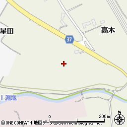 青森県弘前市種市（高木）周辺の地図
