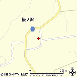 青森県西津軽郡鰺ヶ沢町浜横沢町深沢73周辺の地図