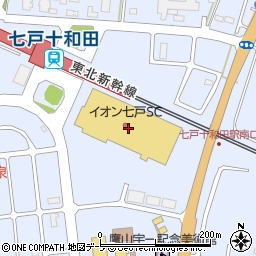 ベルエポック七戸　十和田駅前店周辺の地図