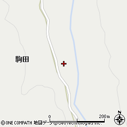 青森県青森市入内駒田27周辺の地図