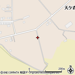 青森県上北郡東北町上野周辺の地図
