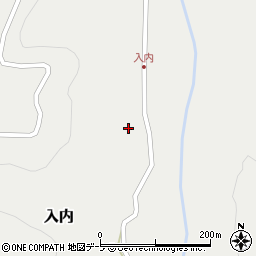 青森県青森市入内駒田67-3周辺の地図