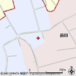 青森県板柳町（北津軽郡）小幡（前田）周辺の地図